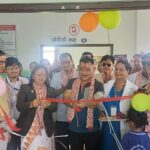 लखनपुर स्वास्थ्य चौकीको नवनिर्मित भवन उद्घाटन